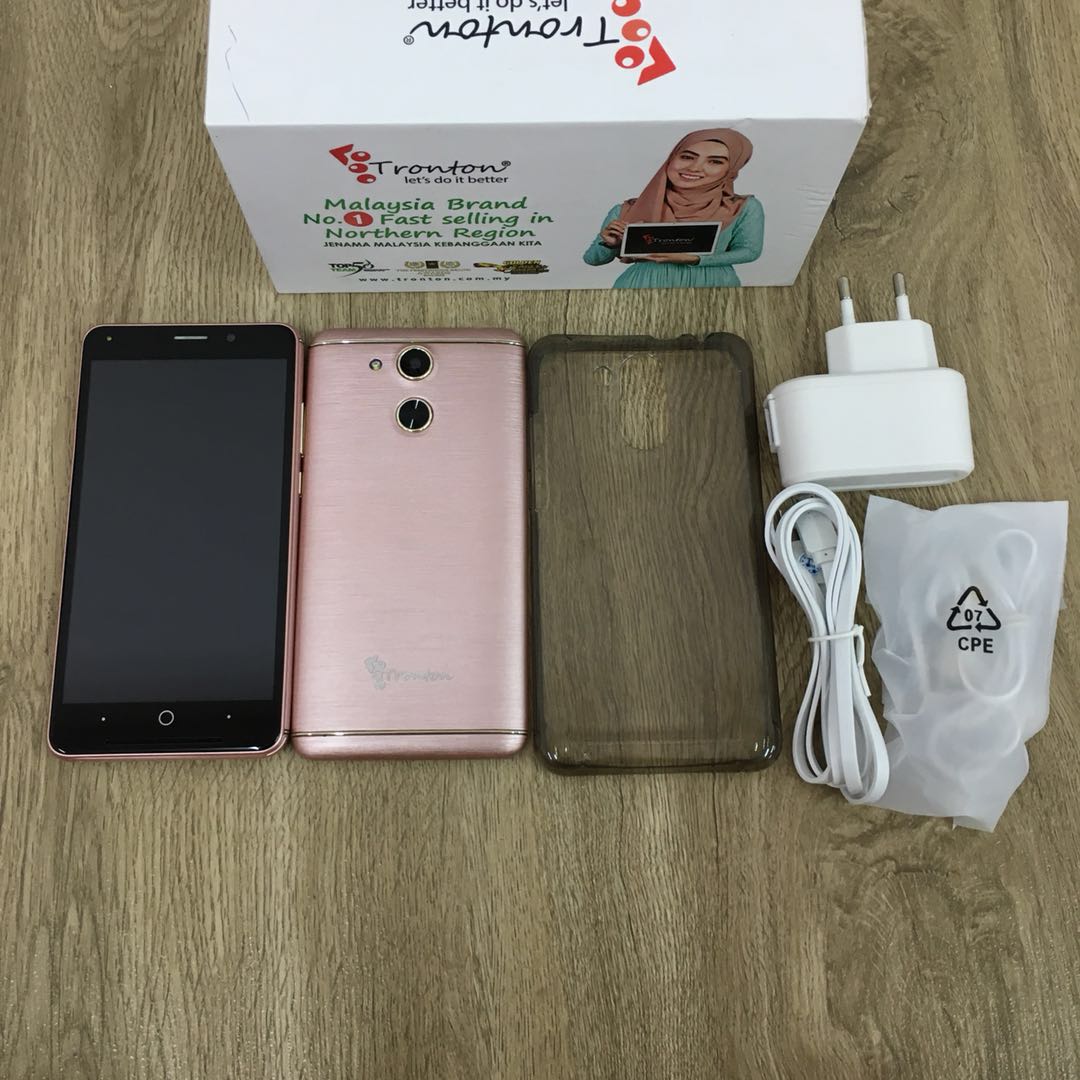 (R.GOLD)TRONTON X3 5''INCH ANDROID PHONE 95% NEW (Ready Stock)